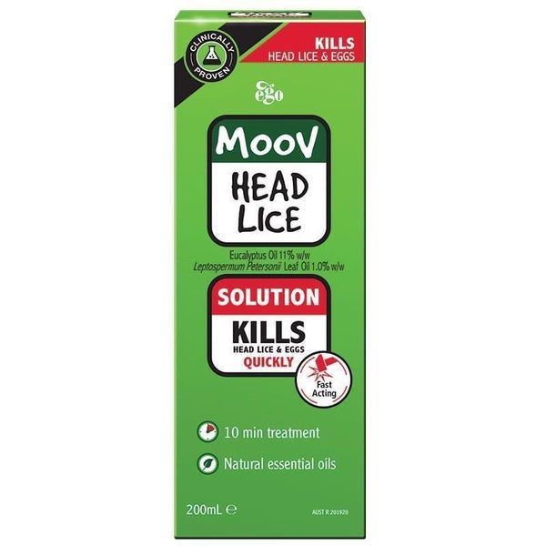 Ego Moov Head Lice Treatment Solution 200ml Carousel 1