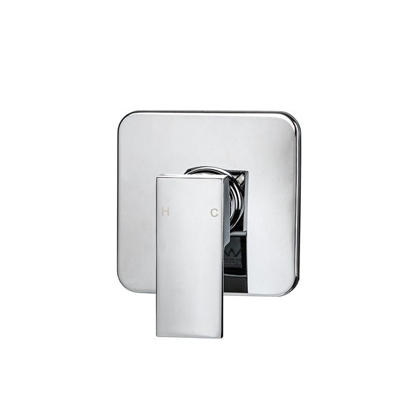 Dutxa Brass Shower Mixer Tap Cold Hot Bathroom Laundry Faucet Valve Chromed Carousel 1
