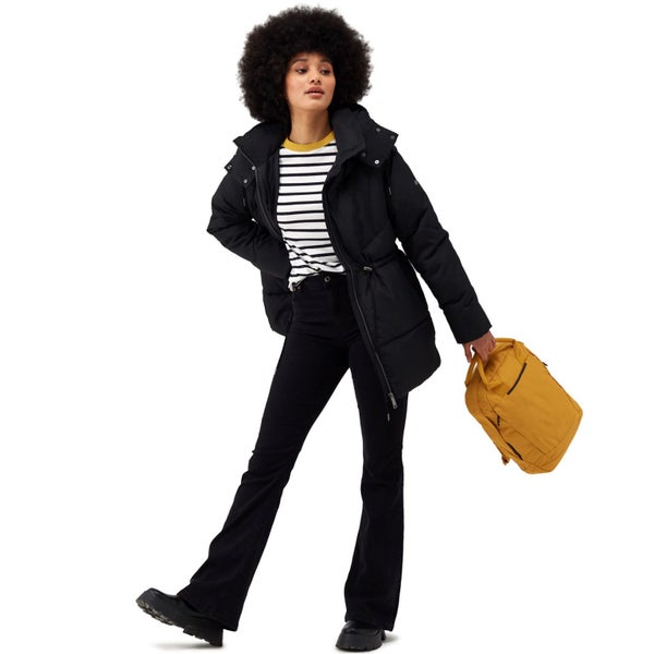 Regatta Womens Rurie Baffled Padded Jacket - Black - 14 Carousel 4