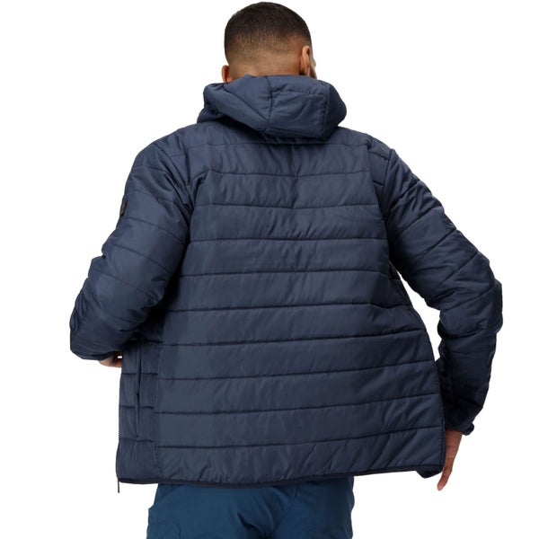 Regatta Mens Helfa Insulated Quilted Hooded Jacket Coat Carousel 2