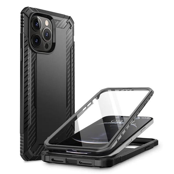 Full-body Rugged Dual Layer Bumper Case with Built-in Screen Protector for Ip... Carousel 2