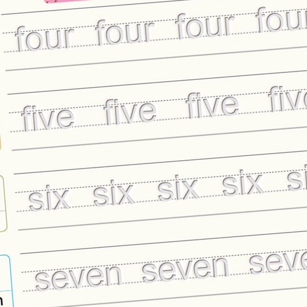 Magic Practice Copybook for Kids Reusable Handwriting Workbooks for Preschools Carousel 6