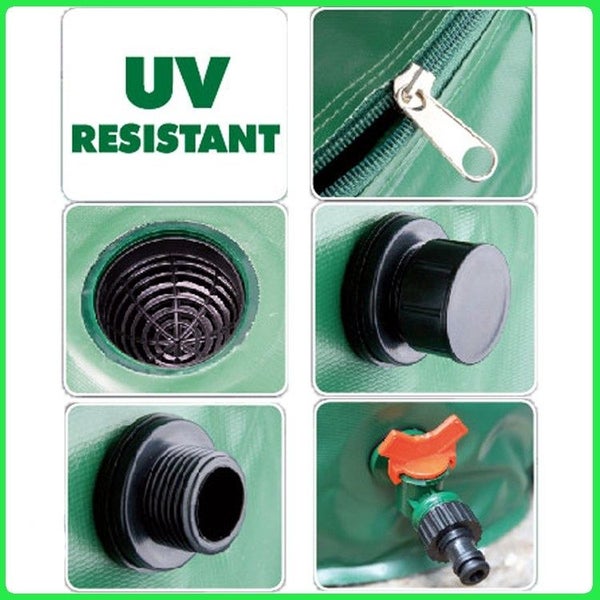 1000L Collapsible pop-up Foldable PVC Rain Water Tank Barrel62864740207618111