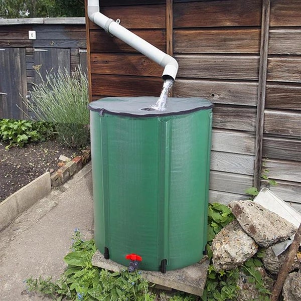 1000L Collapsible pop-up Foldable PVC Rain Water Tank Barrel62864740207618113