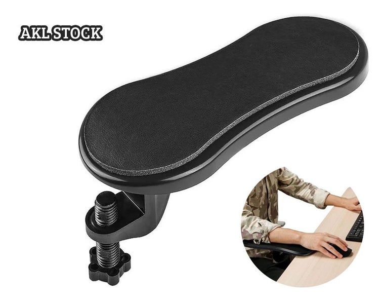 Ergonomic Office Chair Adjustable Armrest Pads Rotating Arm Rest Office Desk Carousel 1