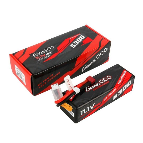 NEW Gens Ace 5300mAh 3S 11.1v 60C Hardcase with EC5 Carousel 2