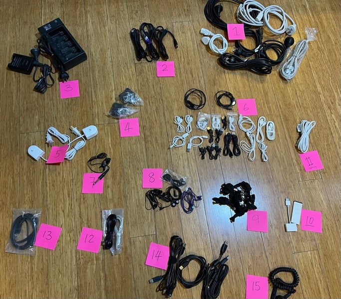 Various cable to choose from Carousel 1