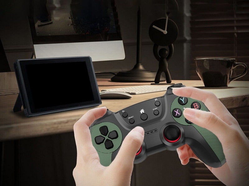2.4G Wireless Controller Gamepad for Android Mobile Phones/PC/PS3 - Green Carousel 2