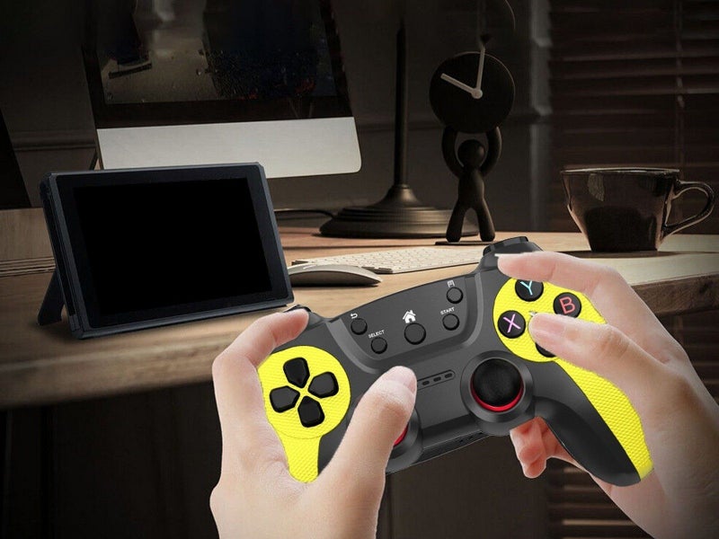 2.4G Wireless Controller Gamepad for Android Mobile Phones/PC/PS3 - Yellow Carousel 2
