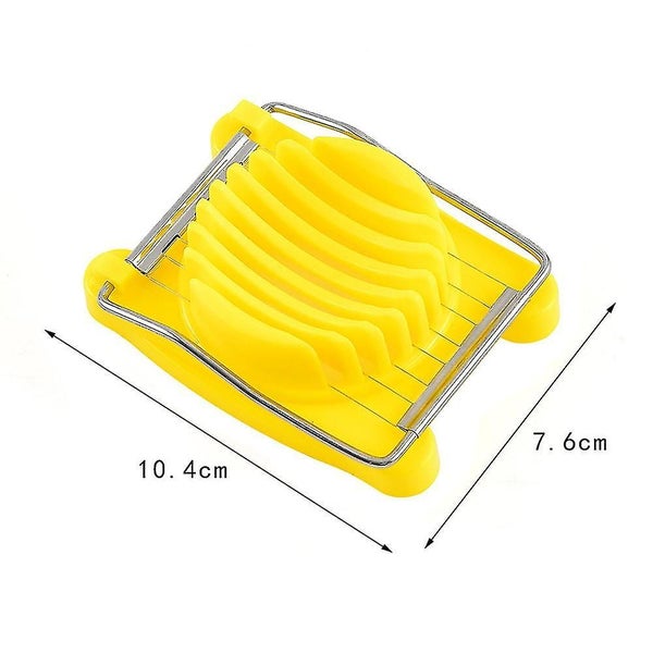 Hard Boiled Egg Slicer - Stainless Steel Wires Non-Slip Feet Dishwasher Safe Carousel 2