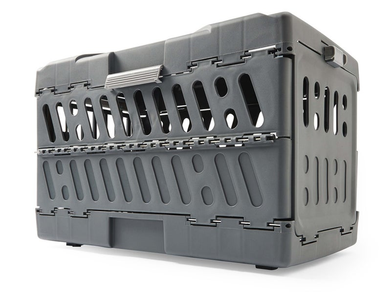 Collapsible Plastic Pet Carrier 55cm x 32cm x 36cmH *RRP $65.00 Carousel 12