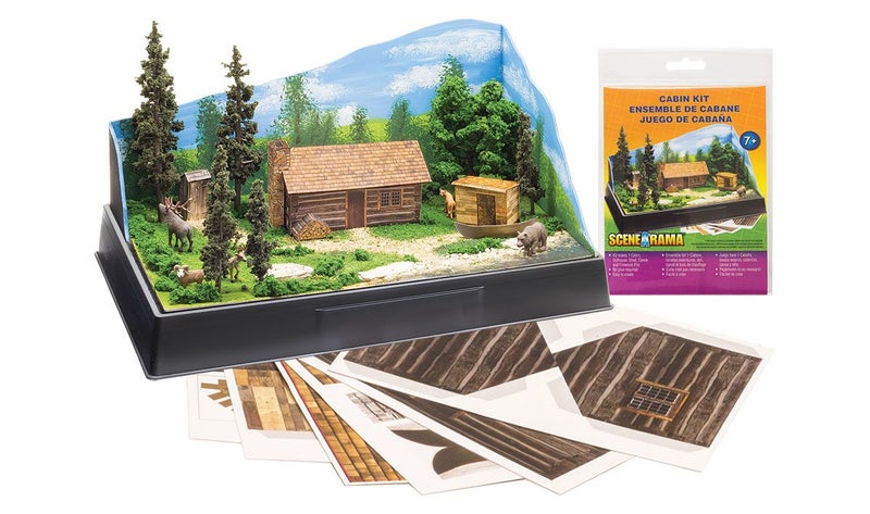 Woodland Scenics SP4239 Cabin Kit Carousel 1