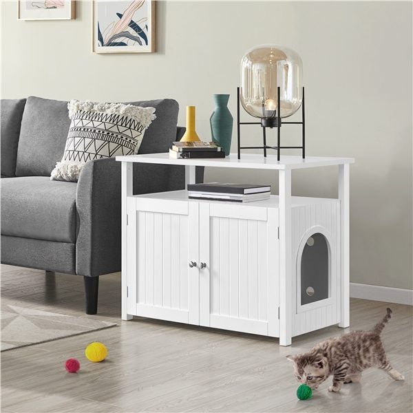 Pet Litter Box Enclosure Carousel 1