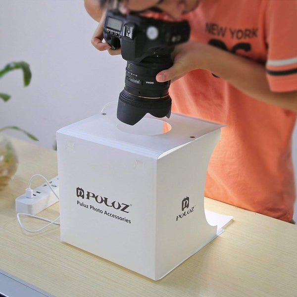 Photograph Light Box Shooting Tent (20 LED)+ Shadowless Led Light Panel SET63617300291073113