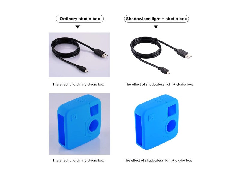 Photograph Light Box Shooting Tent (20 LED)+ Shadowless Led Light Panel SET63617300291073112