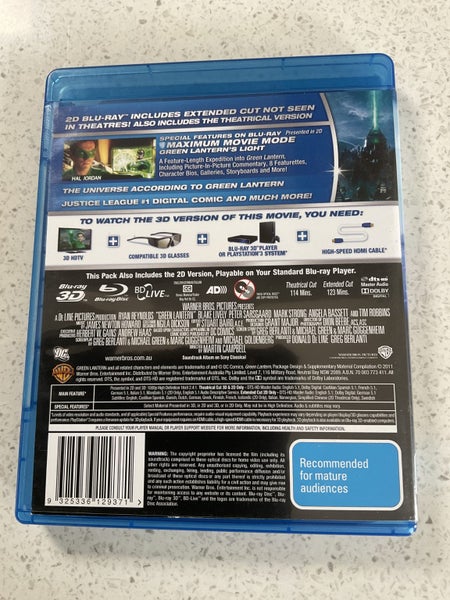 GREEN LANTERN 3D BLURAY ONLY Carousel 2