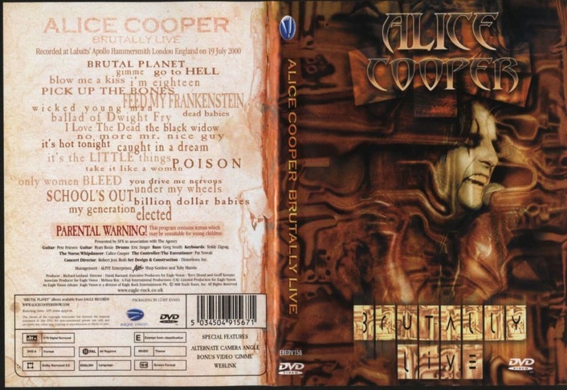 Alice Cooper: Brutally Live DVD Carousel 1