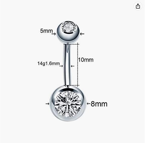 Belly Button Ring Set62984192620289111