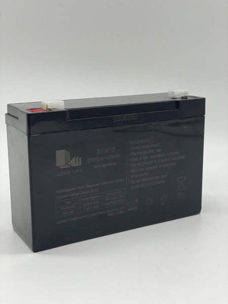 6V 12.0AH Rechargeable Battery Carousel 1
