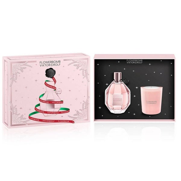 Viktor & Rolf Flowerbomb EDP 100ml + Scented Candle Gift Set for Women Carousel 1