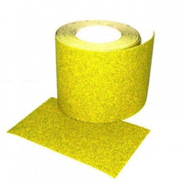 Sand Paper Roll Yellow 150mm x 50M 120 Grit Carousel 1