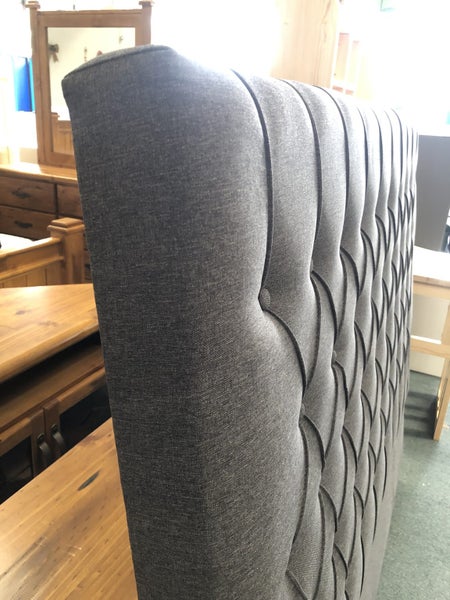 Chicago King Single Headboard Grey $299 Carousel 2