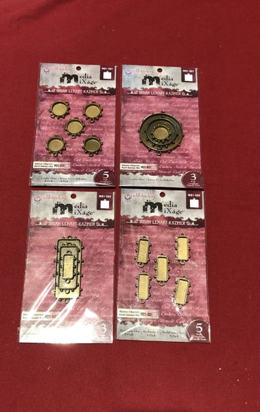 Spellbinders Bezels Set of 4 MB1-A/B Set Carousel 1