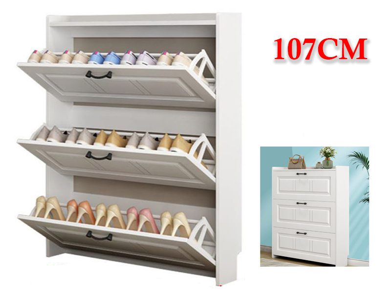 Shoe Cabinet Rack Organiser Storage Shelf Carousel 1