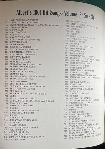1001 Hit Songs Volume 8 701-800 Sa to St Carousel 2