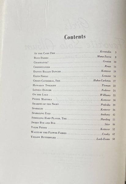 Girls' Favorite Solo Album For Piano Recital and Recreational Pieces Carousel 2