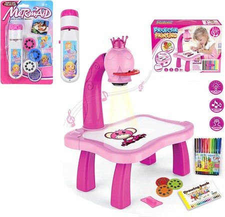 Projector Drawing Table for Kids Age 3 and Up Carousel 1