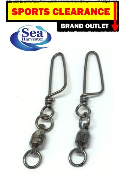 Sea Harvester game Coastlock Swivel size no 4. 2 piece pack. 60LB TEST Carousel 1