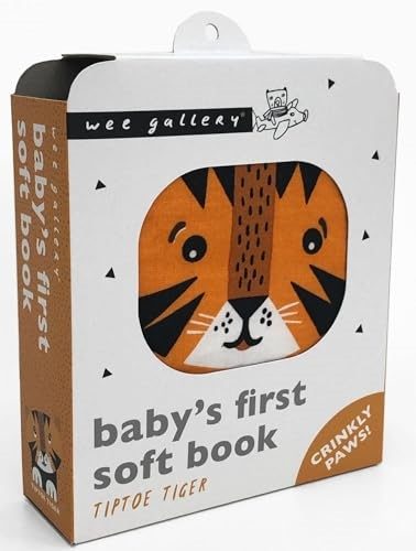 Tiptoe Tiger (2020 Edition): Babys First Soft Book (Wee Gallery Cloth Books) Carousel 1
