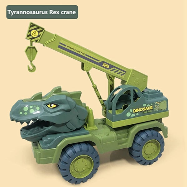 Kid Toys Dinosaur Shaped Engineering Vehicles Carousel 2