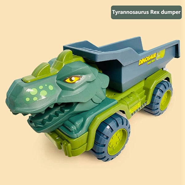 Kid Toys Dinosaur Shaped Engineering Vehicles Carousel 2