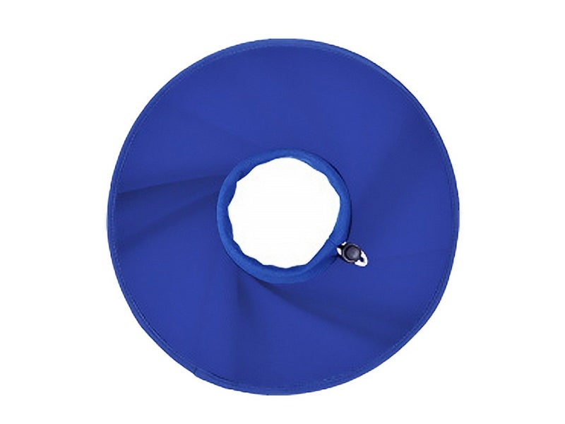 Dog Recovery Collar Adjustable Dog E-Collar Dog Cone Alternatives - Blue M Carousel 2
