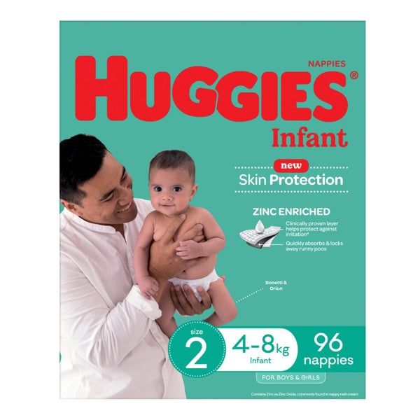 Huggies Infant Jumbo Nappies - Size 2 Carousel 5