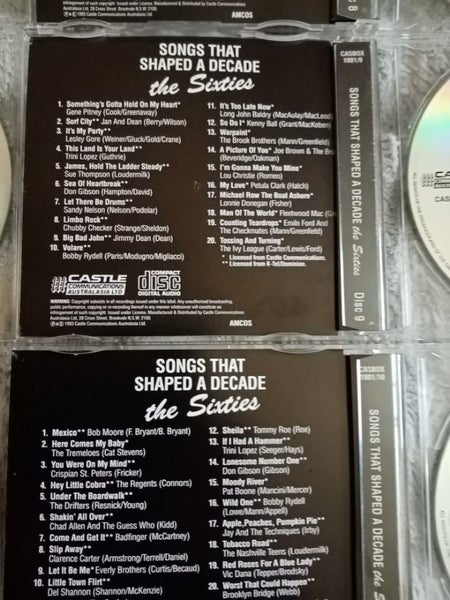 Songs that Shaped a Decade - The Sixties Vol 1-10 Carousel 5