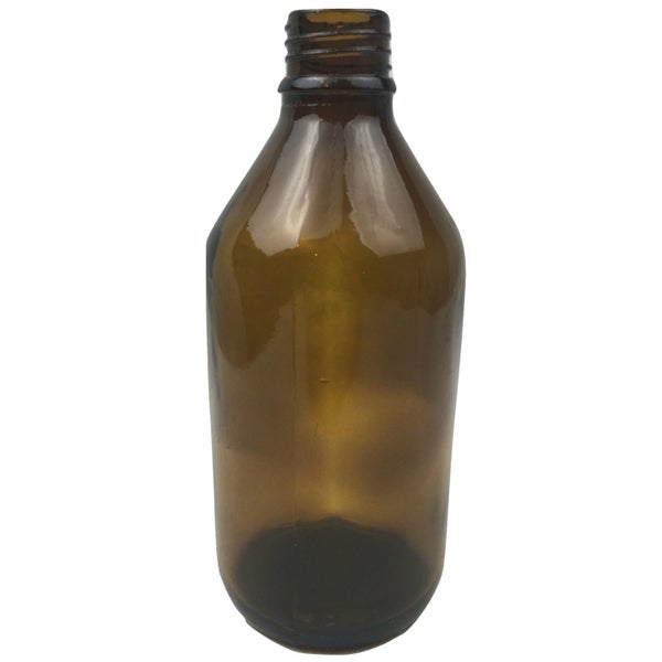 600ml Vintage Brown Glass Vase without Lid/Cap629327341512971112