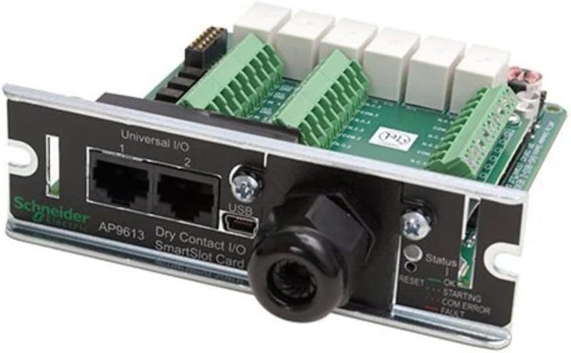 APC Smart Card Dry Contact AP9613 Relay I O Smartslot Card Carousel 1
