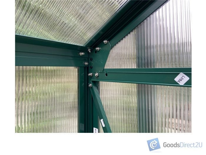 Greenhouse - 6mm, 316(L) x 193(W) Door End x 230(H)cm Carousel 20