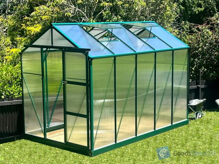 Greenhouse - 6mm, 316(L) x 193(W) Door End x 230(H)cm Carousel 1