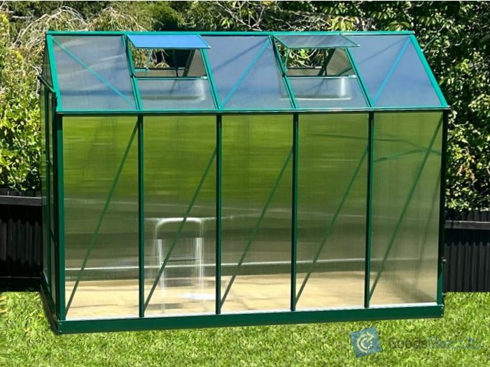 Greenhouse - 6mm, 316(L) x 193(W) Door End x 230(H)cm Carousel 2