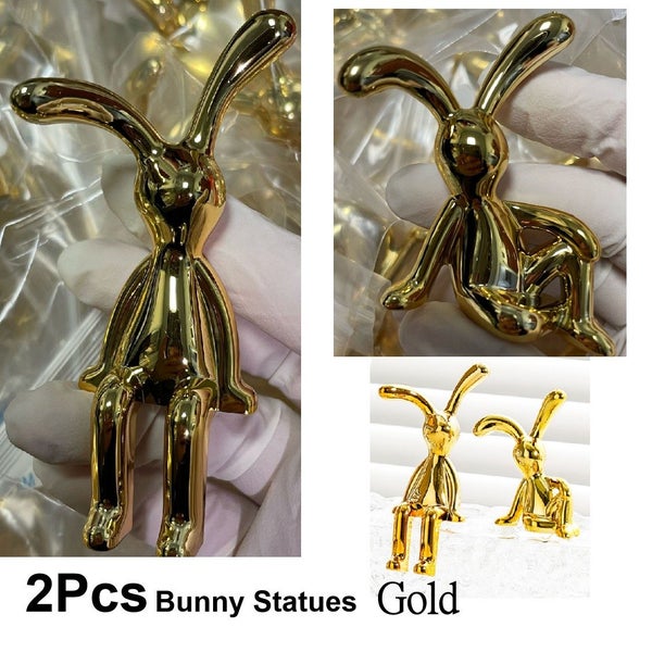NEW new European Style 3D Rabbit Bust Statue Home Decor *Clearance* Carousel 2