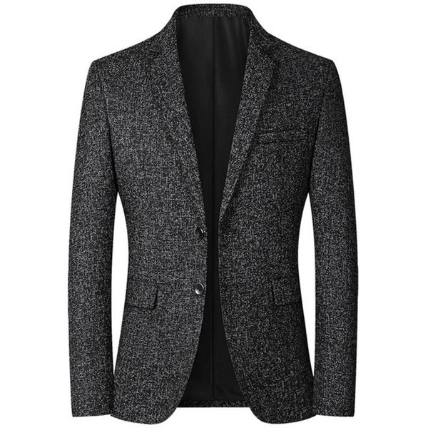 FGKKS Spring Autumn Blazers Men Fashion Slim Casual Business Carousel 1