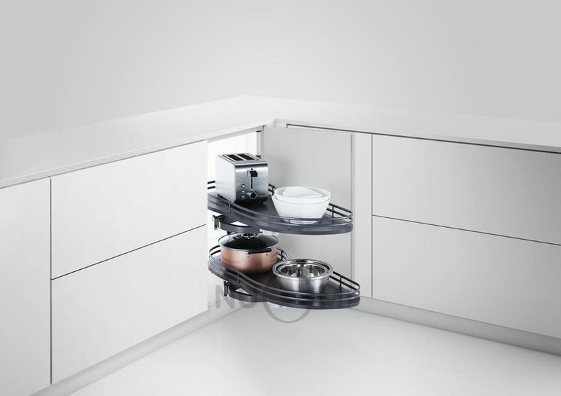 Swiveling tray for base blind corner, very Practical (Left or right) Carousel 2