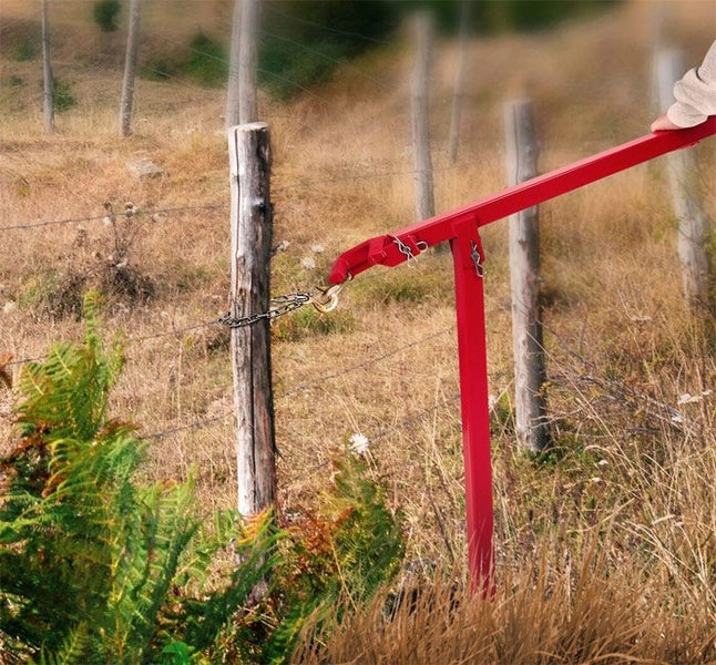 Heady Duty Post lifter (Post Puller) with 1.25m Long Chain Carousel 4