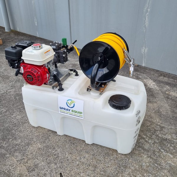 NEW 200 ltr Deck/Utv Sprayer with 60 mtr Hose Carousel 1