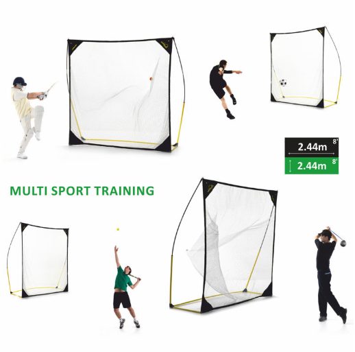 QuickHit Golf & Cricket Target Net - 8ft x 8ft practice net! Carousel 2