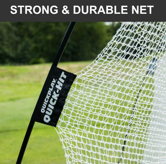 QuickHit Golf & Cricket Target Net - 8ft x 8ft practice net! Carousel 8